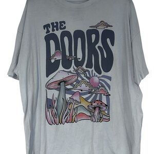 Graphic T-Shirt with the Doors Mushroom Design